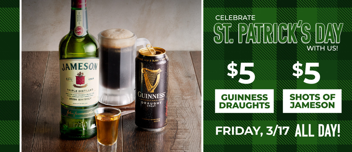 ST. PATRICK’S DAY Deals