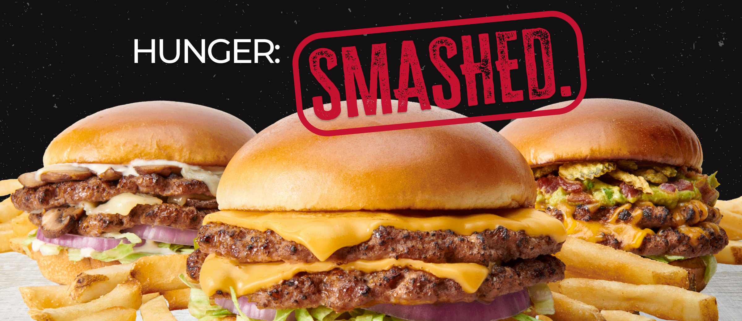 smashed burgers & CHEESESTEAKS