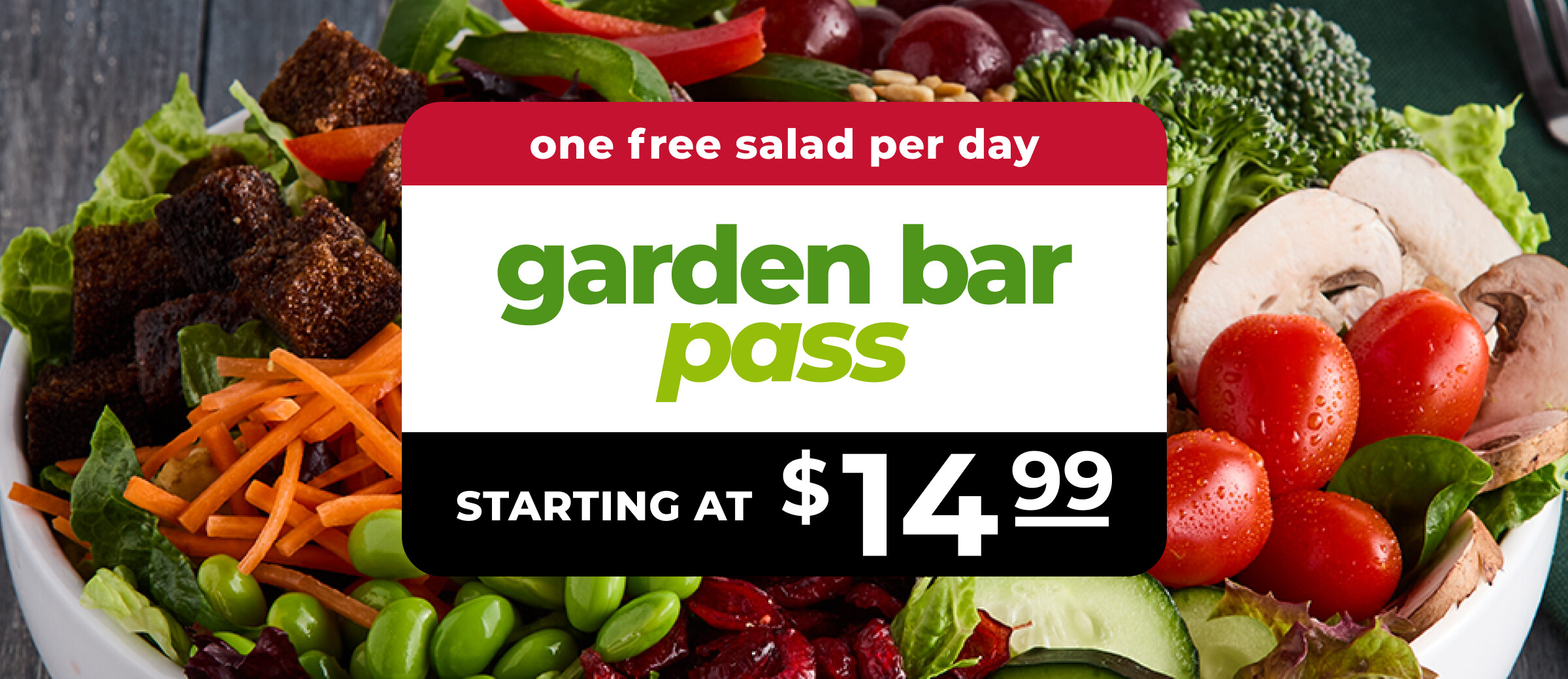 GARDEN BAR PASS
