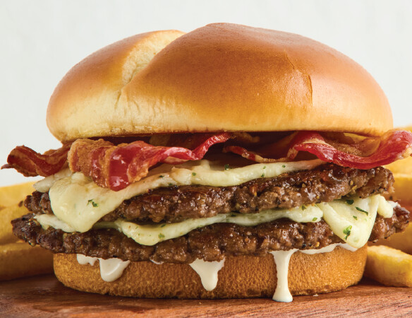 NEW Garlic Lovers Smashed Burger