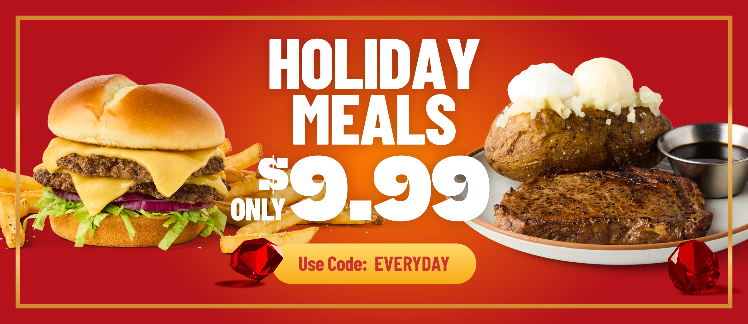 $9.99 holiday meals