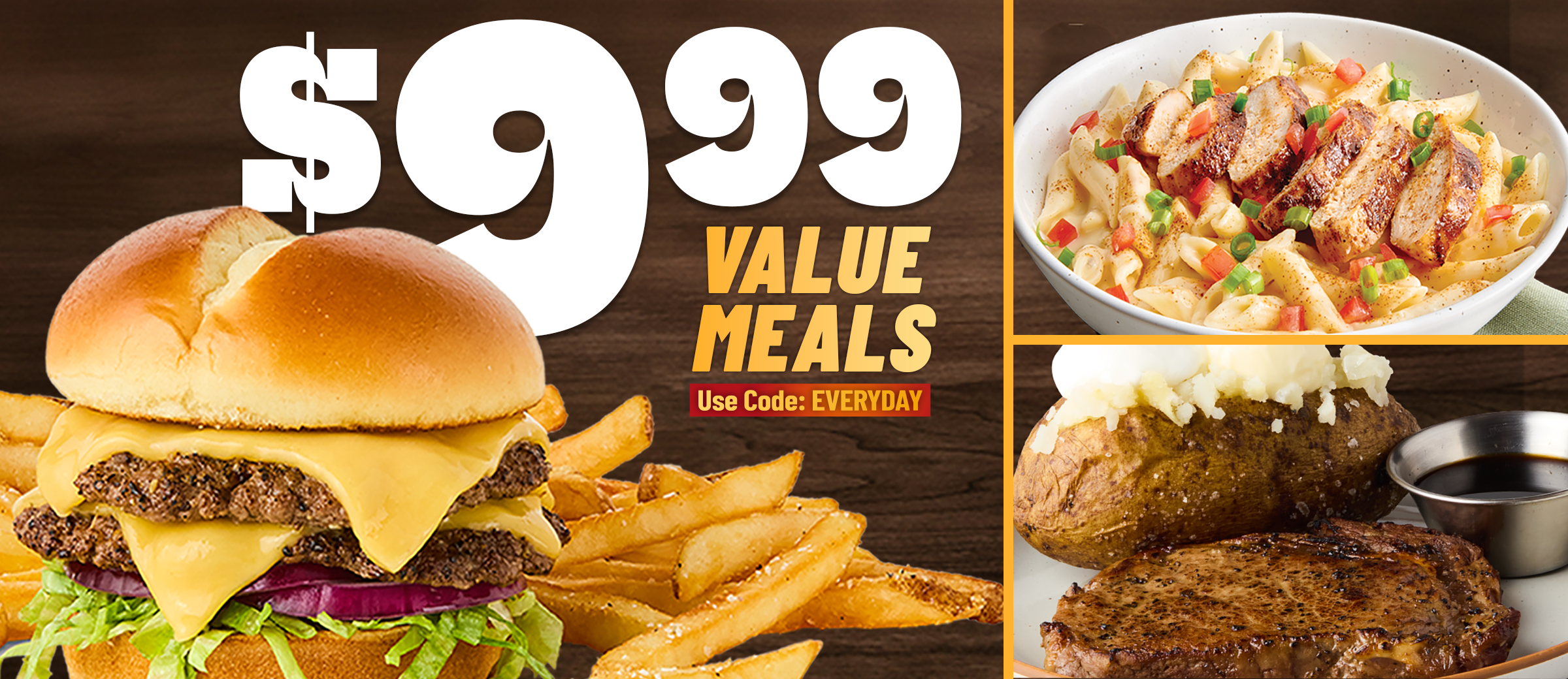 Ruby Tuesday $9.99 Everyday Deal: 6 Full Meals, Every Day