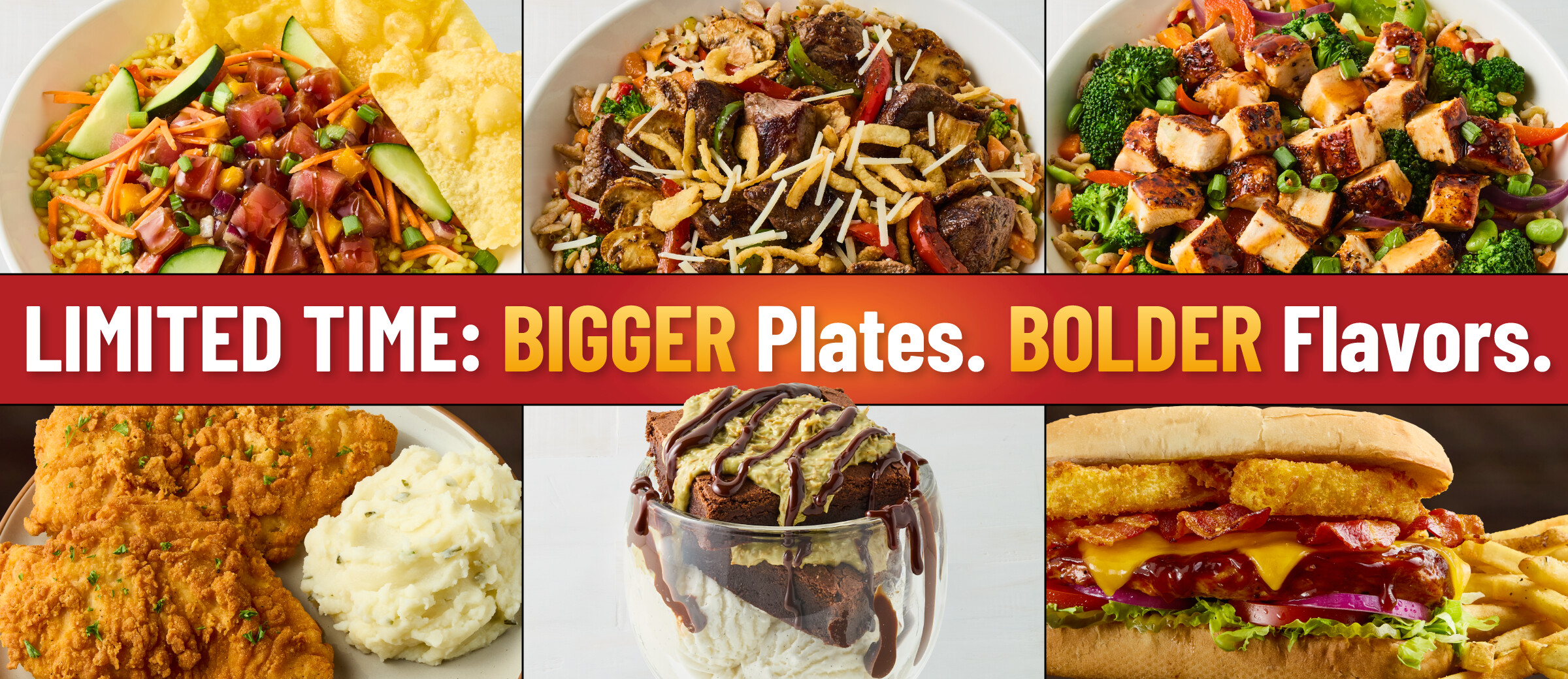 Ruby Tuesday Just Got BIGGER. And BOLDER. — Summer 2026 New Menu