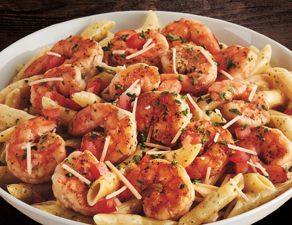 Shrimp Scampi
Served with garlic breadstick